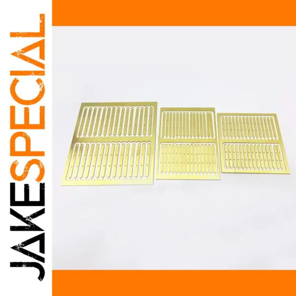 Brass Etching Sheet for RC Boat Railing