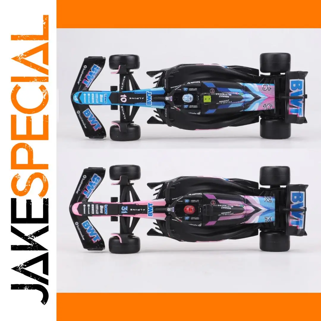 Burago 1:43 Alpine F1 Race Car Model 38220 1 Burago 1:43 Alpine F1 Race Car Model 38220