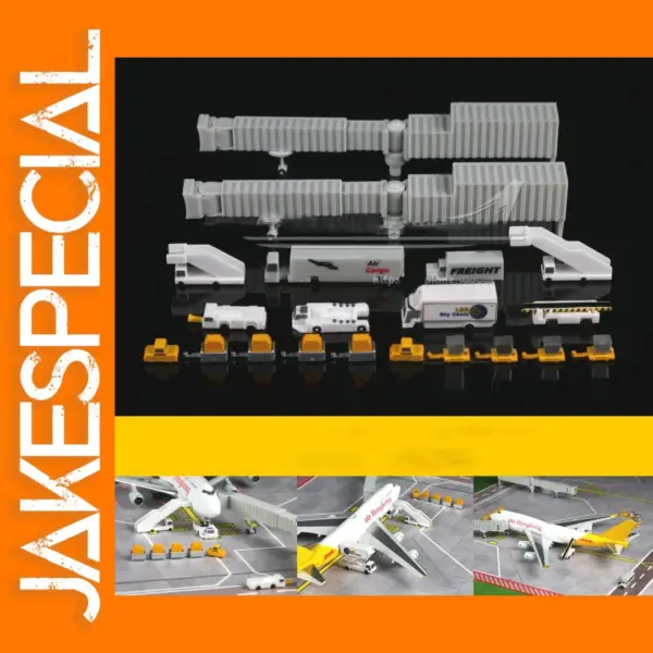 1:400 Scale Aircraft Ground Handling Model Set