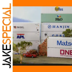 Evemodel 40ft Hi-Cube Reefer Container N Scale