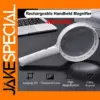 Rechargeable Handheld Illuminated Magnifier 40/30/20X