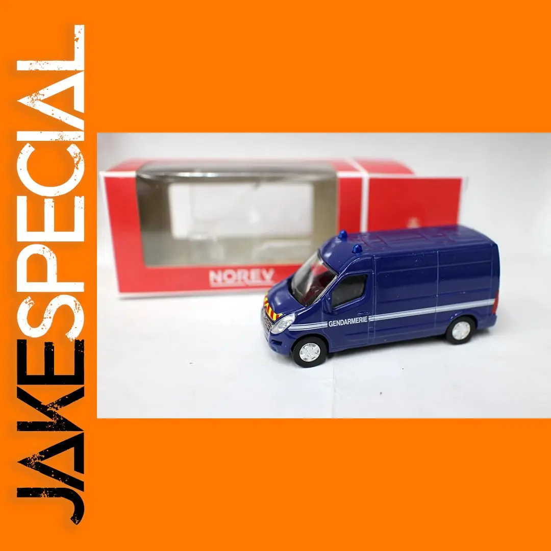 Diecast Gendarmerie Van Model 1/64 Scale 1 Diecast Gendarmerie Van Model 1/64 Scale