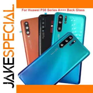 Huawei P30 Series Glass Back Cover with Logo