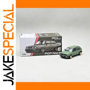 JERREN 1/64 Scale Golf Mk2 Alloy Car Model