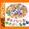 50Pcs Mini Resin Ducks for Decoration