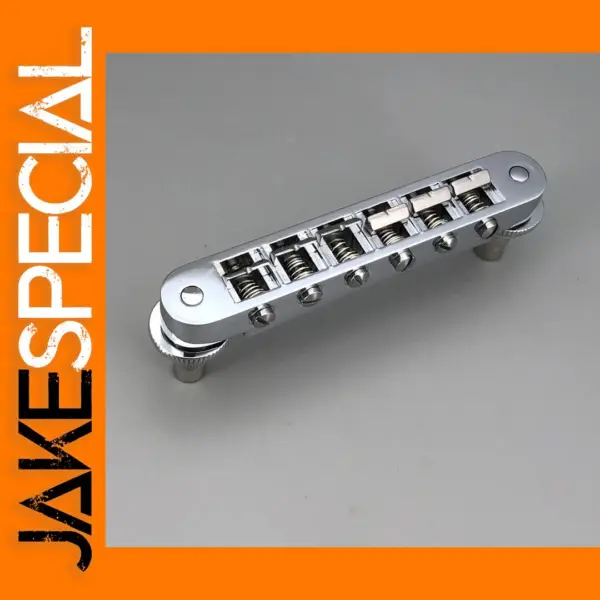 Chrome Tune-O-Matic Bridge for Les Paul Guitar