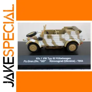 1:43 Diecast Kfz.V Typ 82 Kubelwagen Model