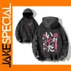 Vintage Printed Hooded Sweatshirt for Everyone