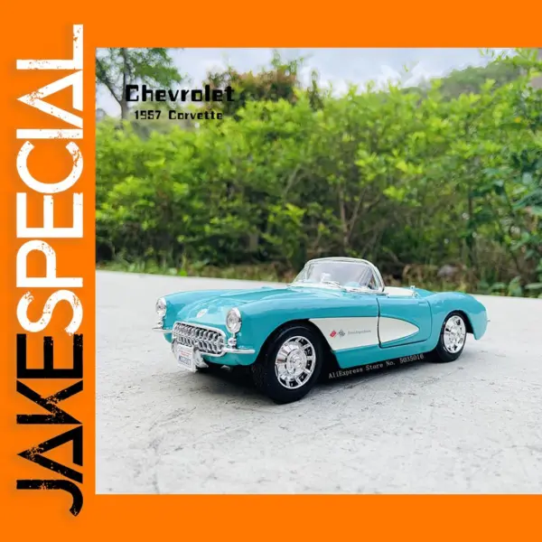 1:24 Scale 1957 Chevrolet Corvette Model Car
