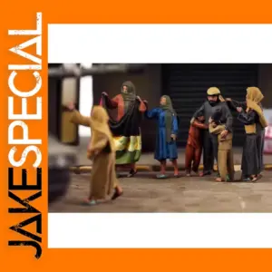 1:72 Scale Resin City Civilian Figure Set