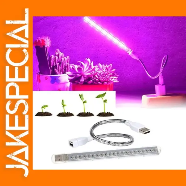 Full Spectrum LED Grow Light with USB Flexibility