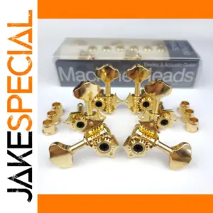 Gold Vintage Guitar Tuners WJ-28N 19:1 Ratio