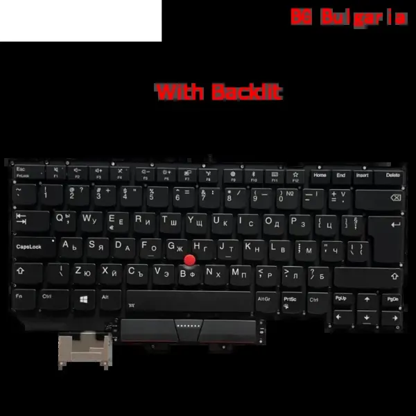 Backlit Keyboard for Lenovo ThinkPad X1 Carbon 5th Gen - Image 4
