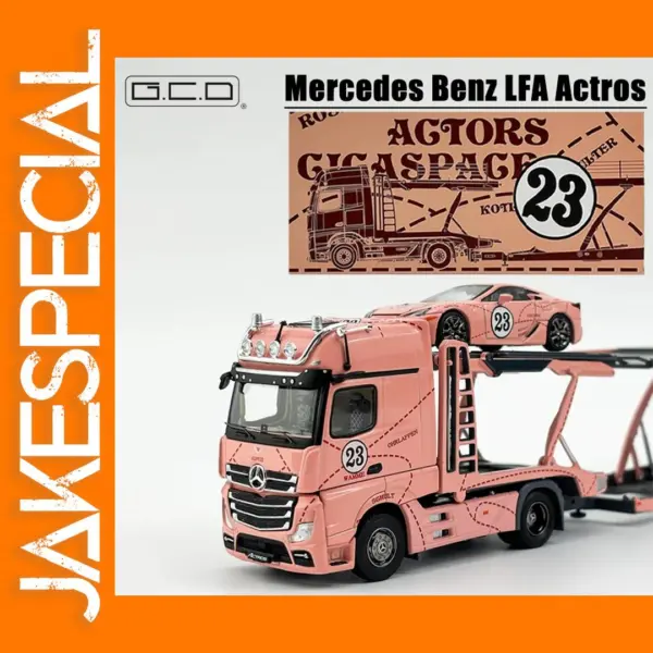 1:64 Mercedes Benz LFA Actros Diecast Model
