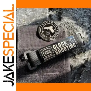 GLOCK Metal T-34 Morale Patch Hook & Loop Badge