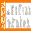 13pcs HO Scale Fountain Statue Model Set