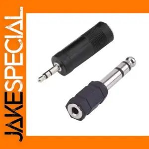 3.5mm to 6.35mm Stereo Audio Adapter
