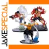 One Piece Action Figures Luffy Ace Zoro PVC