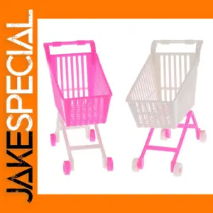 Mini Shopping Cart Doll Accessory for Kids