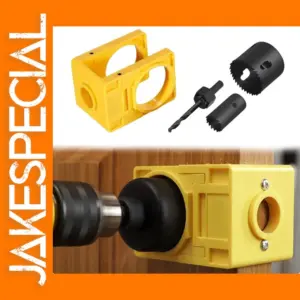 Door Lock Installation Kit for Wooden Doors