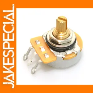 Brass Split Shaft Potentiometer 250K/500K for Guitar