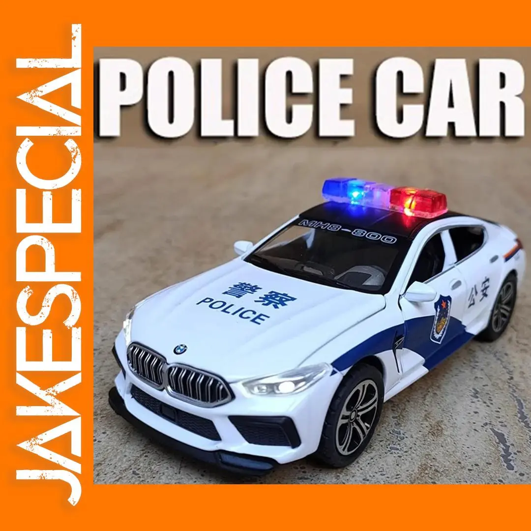 1:32 M8 M4 Police Car Model with Sound Light 1 1:32 M8 M4 Police Car Model with Sound Light