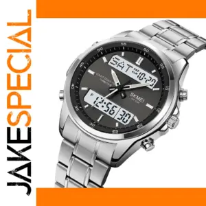 Men's Digital Sport Watch with Timer and Alarm