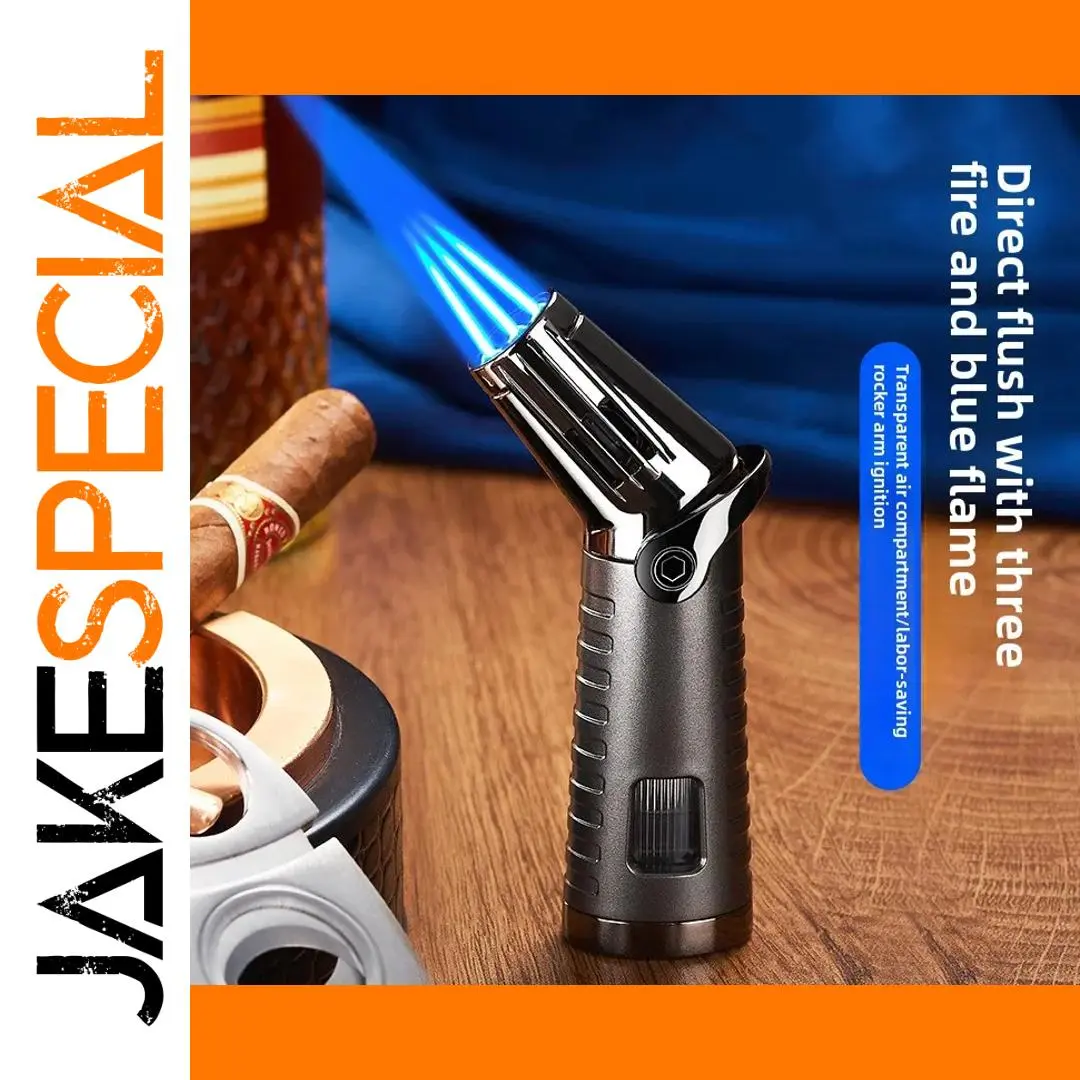 Gas Lighter Cigar Torch Fire Jet Model D0P7T112OHTG00FF5QSG 1 Gas Lighter Cigar Torch Fire Jet Model D0P7T112OHTG00FF5QSG