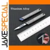 Titanium Alloy Folding Knife with 10 Blades