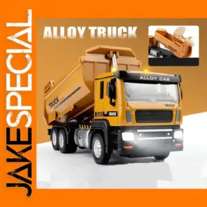 1:43 Alloy Pull Back Dump Truck Model