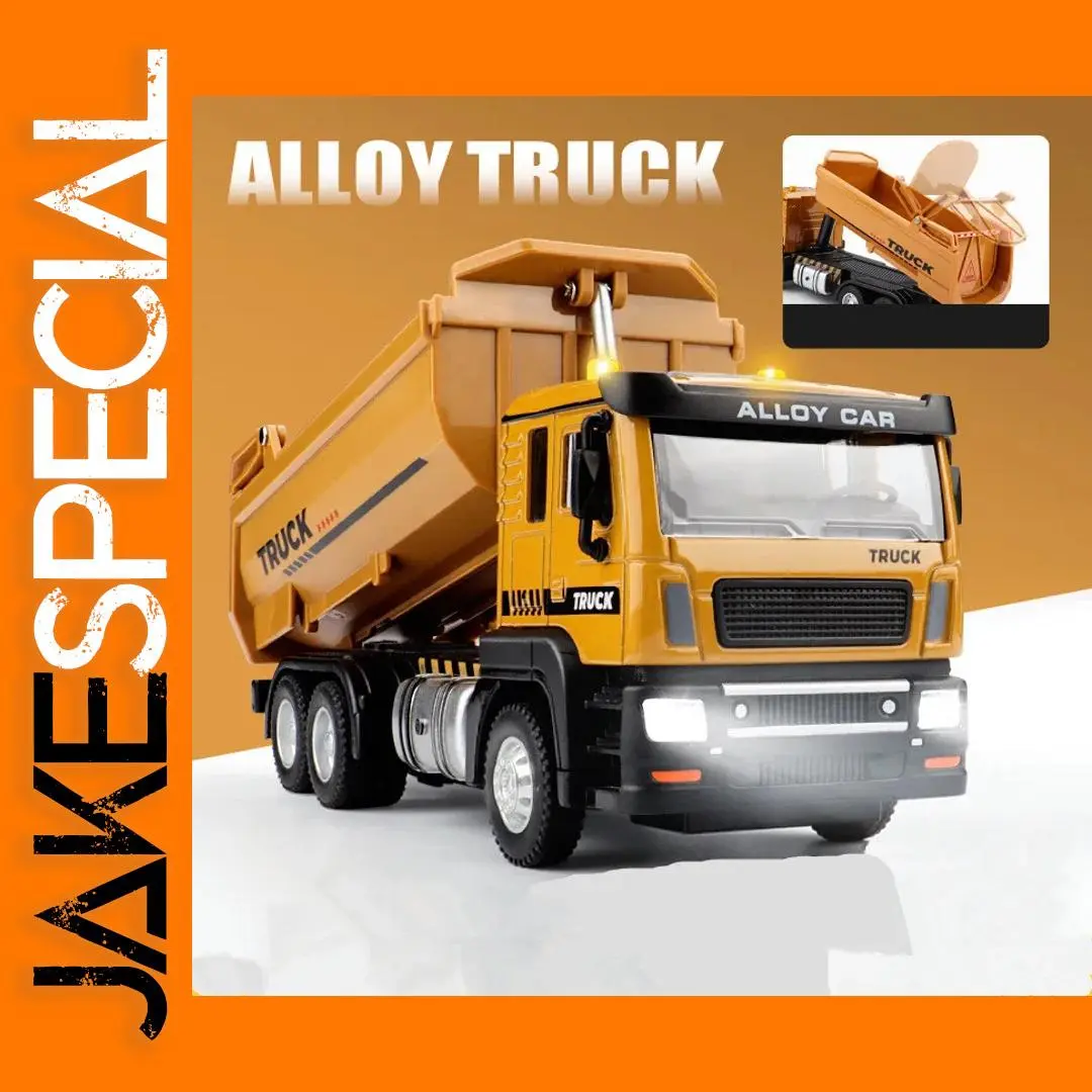 1:43 Alloy Pull Back Dump Truck Model 1 1:43 Alloy Pull Back Dump Truck Model