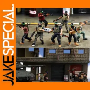 1/72 Scale 7 Pack Soldier Model Figures