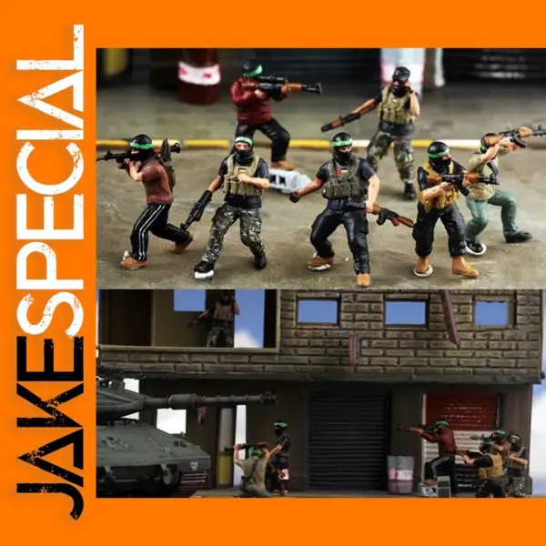 1/72 Scale 7 Pack Soldier Model Figures