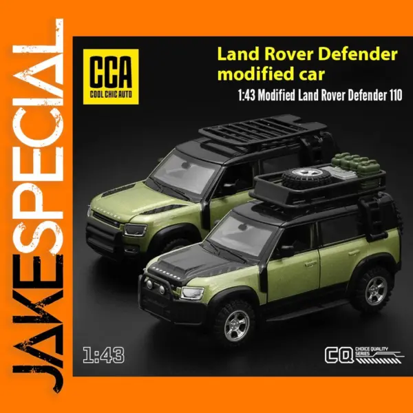 Land Rover Defender Car Model 1:43 Land Rover Defender Diecast Model Car | JakeSpecial