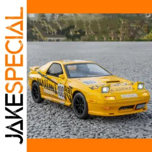 1:24 Scale RX7-PC Diecast Sportscar Model with Sound