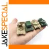 4-Piece 1:144 Scale Tank and Rocket Set