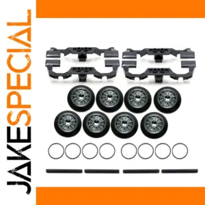 16Pcs Train Wheel Frame and Axle Set
