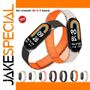 Magnetic Silicone Strap for Xiaomi Mi Band 8 9