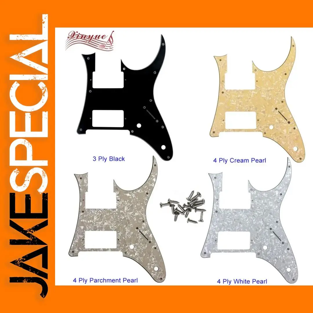 Pleroo Custom RG2550Z HH Guitar Pickguard with Screws 1 Pleroo Custom RG2550Z HH Guitar Pickguard with Screws