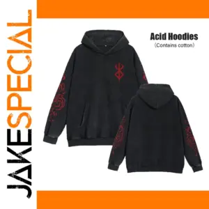 Berserk Guts Anime Hoodie for Men