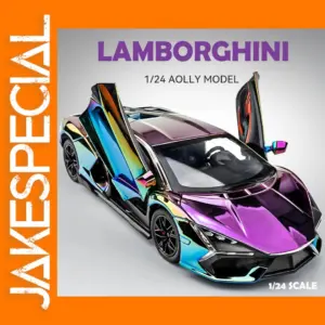 Electroplated Lamborghini Revuelto Model 1:24