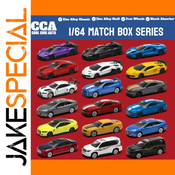 1/64 Diecast Metal Car Collection for Enthusiasts
