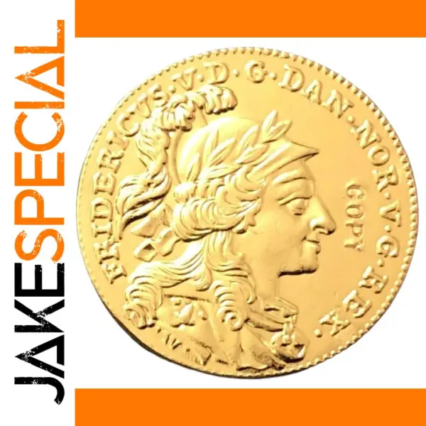 22K Gold Plated Replica 12 Mark Coin