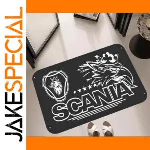 Fluffy Flannel Non-Slip Entrance Doormat 40x60cm
