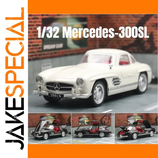 1/32 Scale Mercedes-Benz 300SL Diecast Car