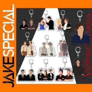 Vampire Diaries Acrylic Keychain Gift Pendant