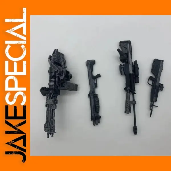 Machine Gun Accessories for 6-12 Inch Figures