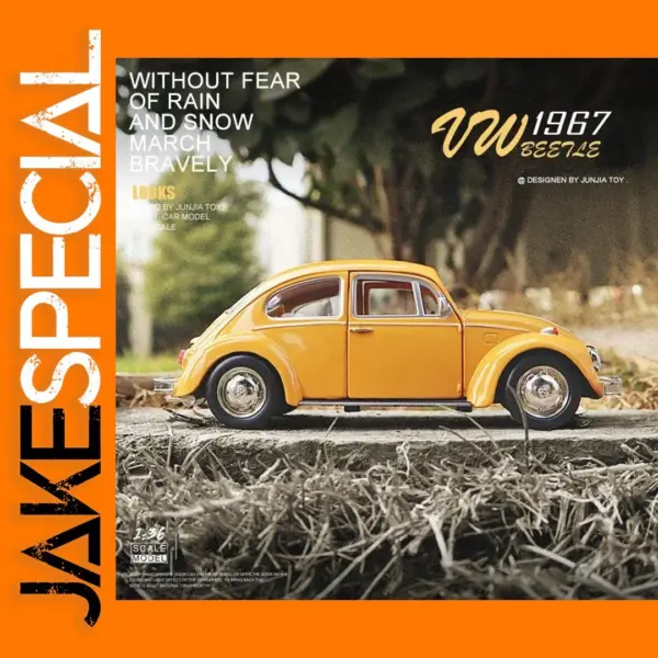 1:36 Classic Volkswagen Beetle Alloy Model