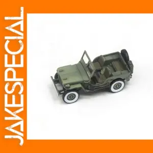 1:72 Chinese Military Jeep Model Collectible