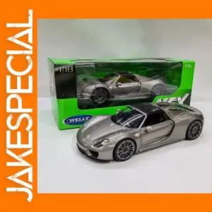 Welly 1:18 Scale Porsche 918 Spyder Model